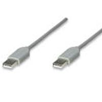 CABLE USB,MANHATTAN,317887, A-A 1.8M, GRIS CABLE USB,MANHATTAN,317887, A-A 1.8M, GRIS
